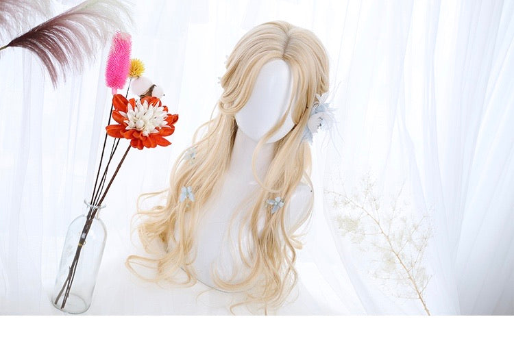 Miss Betsy blonde long hair wigs - EverythingCuteClub