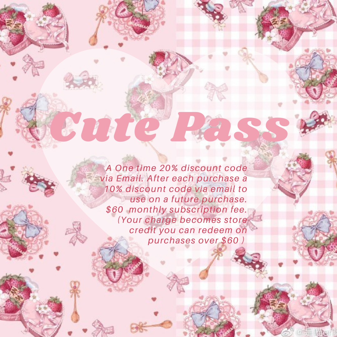 Cute Pass - Monthly Subscription