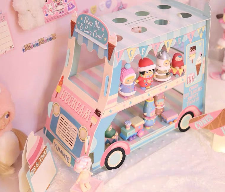 Girly Desk organizer doll display collection showcase