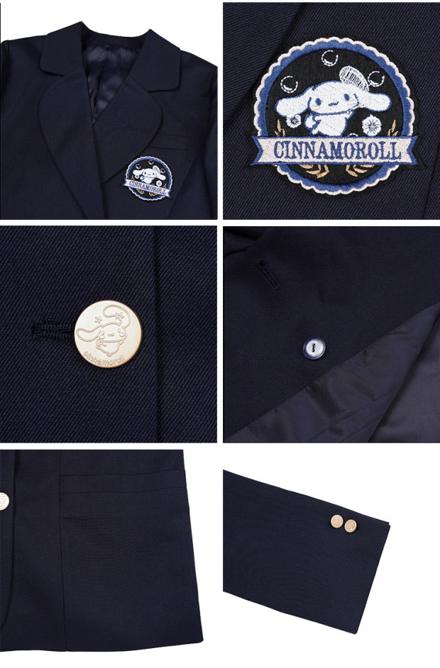 Pre- order Cinnamoroll uniform suit top jacket limited edition Sanrio collaboration
