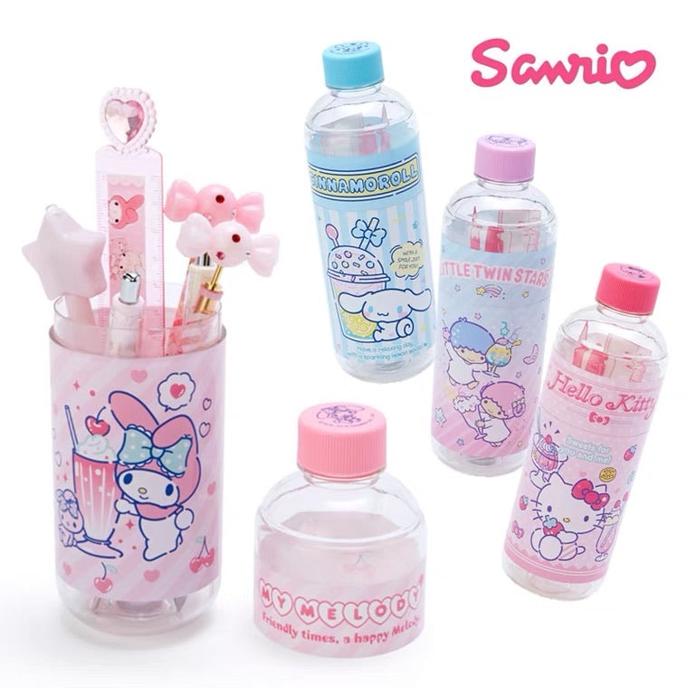 Sanrio bottle style brush pot pen container