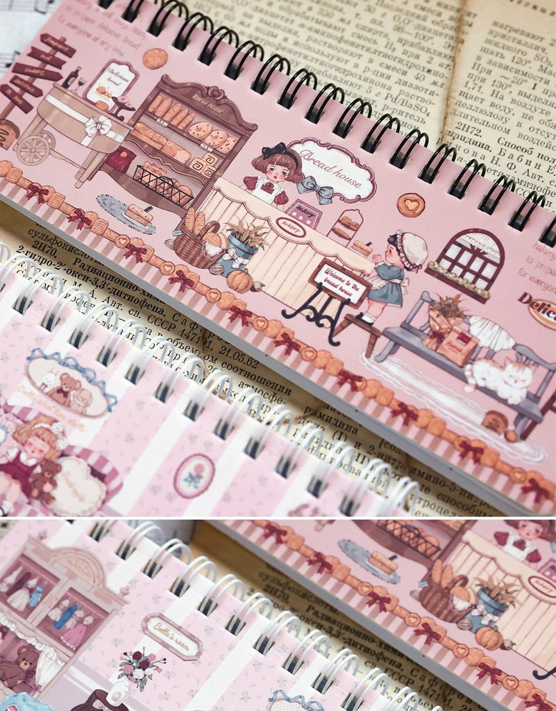 Bella’s baker notebook a5 / weekly planner