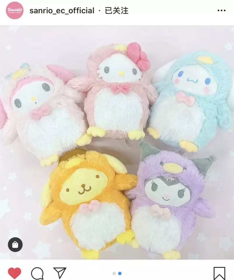 penguin sanrio plush stuffed toy limited edition plushie