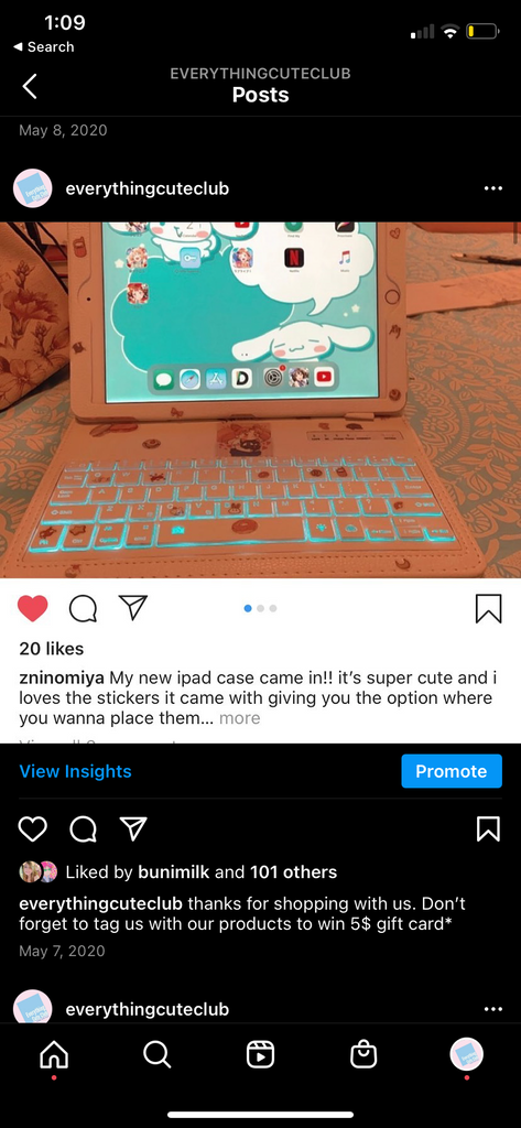 Updated ipad bluetooth keyboard + ipad case (white/Pink)