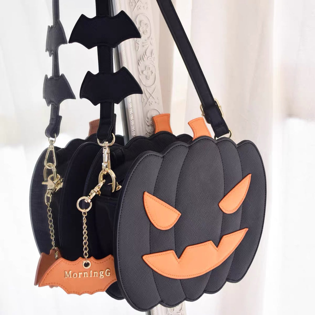 Halloween pumpkin crossbody bag