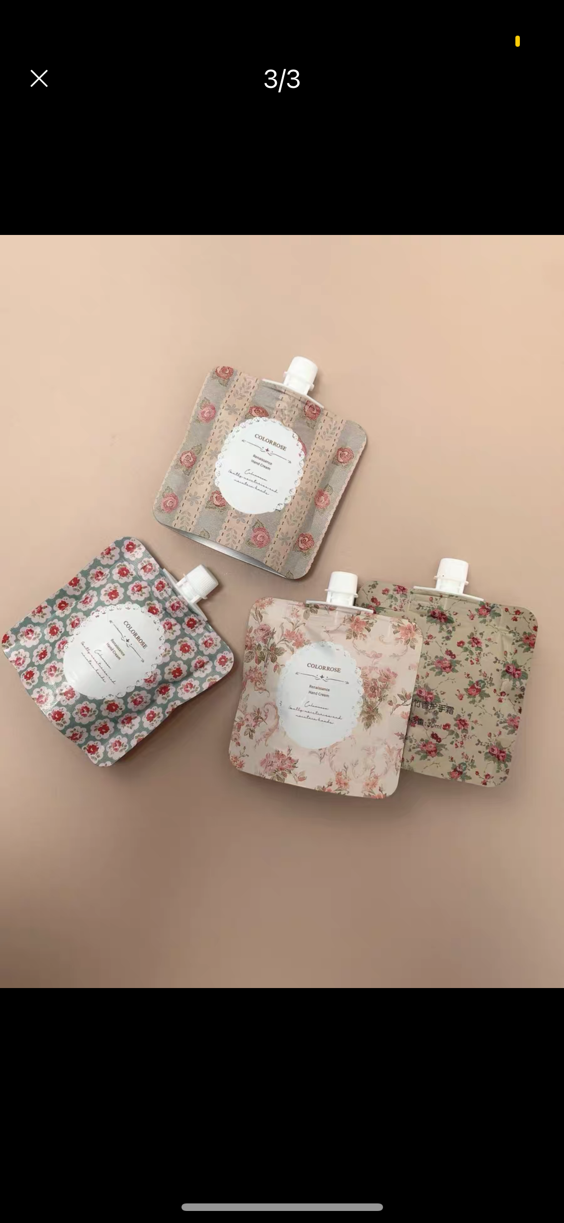 Colorrose hand lotion travel size set