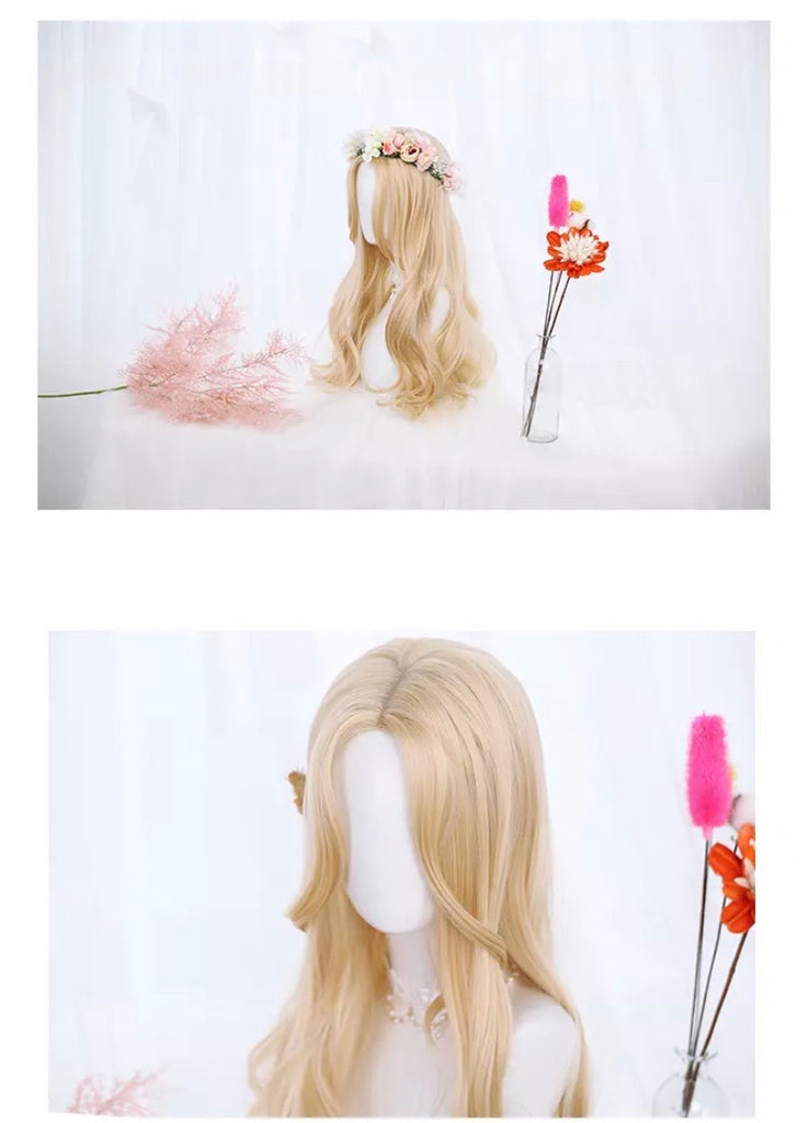 Miss Betsy blonde long hair wigs - EverythingCuteClub