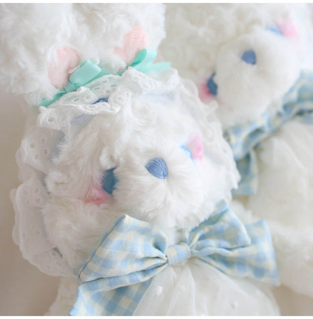 hug baby rabbit bear plushies stuffed toy