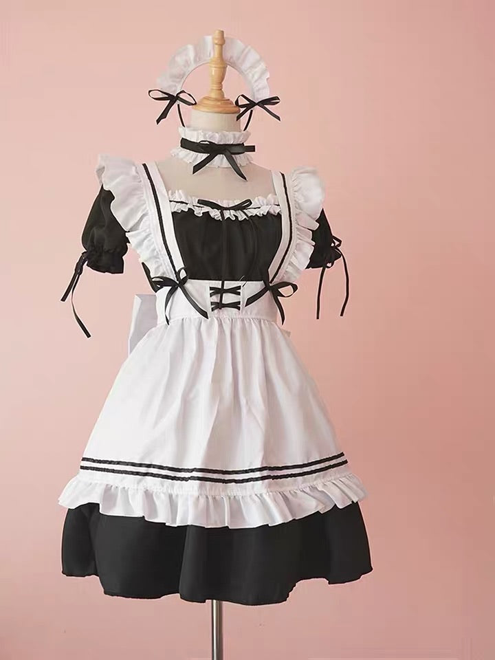maid cafe cosplay costume lingerie lounge set