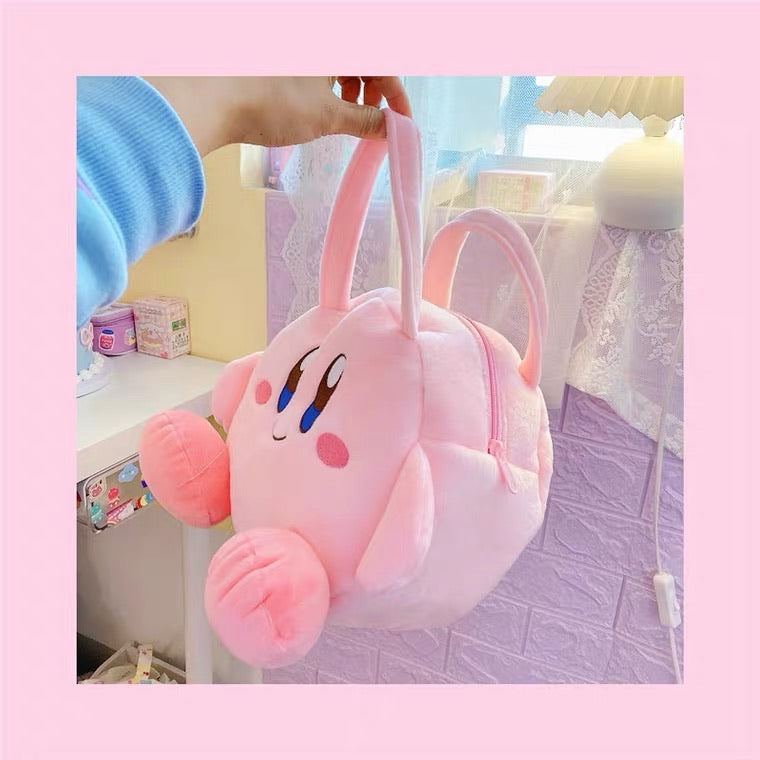 Kirby style pink mini bag