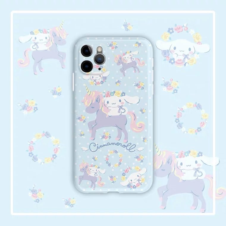 Cinnamoroll unicorn phone case