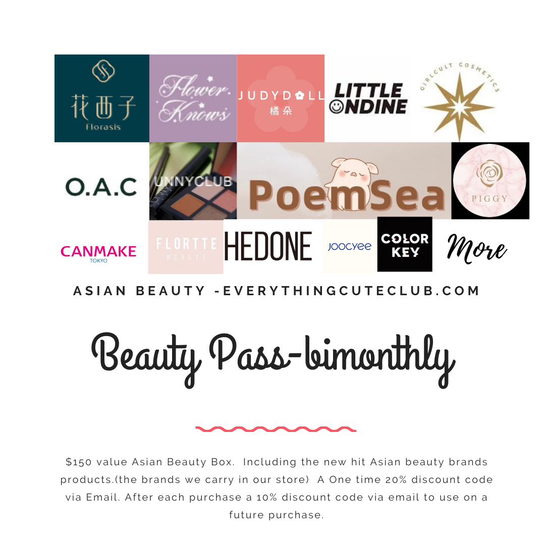 Beauty Pass - bimonthly subscription box