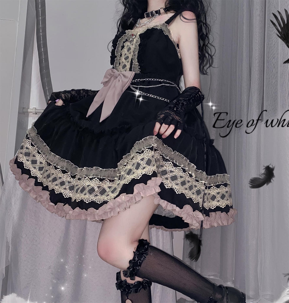 black berry lolita fashion dress