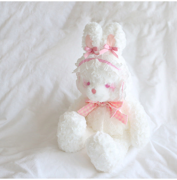 hug baby rabbit bear plushies stuffed toy