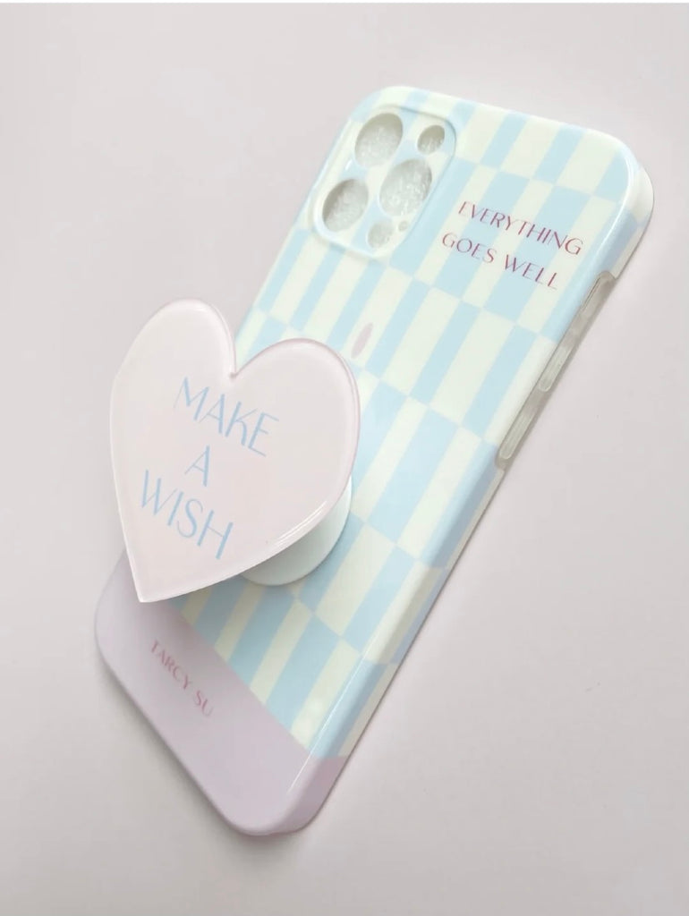 Make a wish phone case original design everything goes well