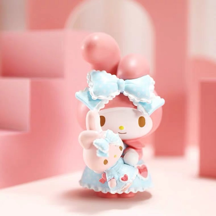 my melody mysterious box (lucky box) tea party ornament