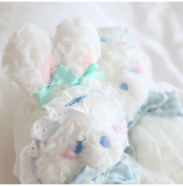 hug baby rabbit bear plushies stuffed toy