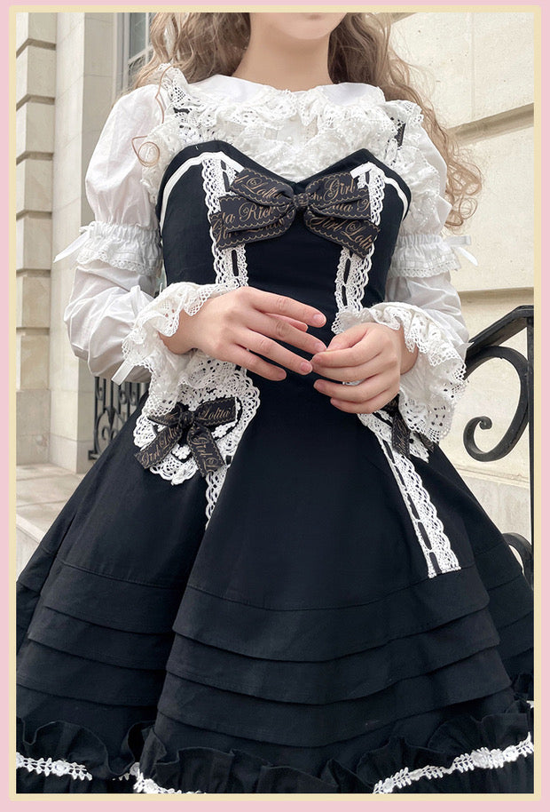 Pre-order Full of love dolly slip dress lolita fashion JSK
