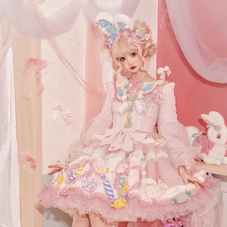 candy fashion dress CANDY WRAPPER DRESS