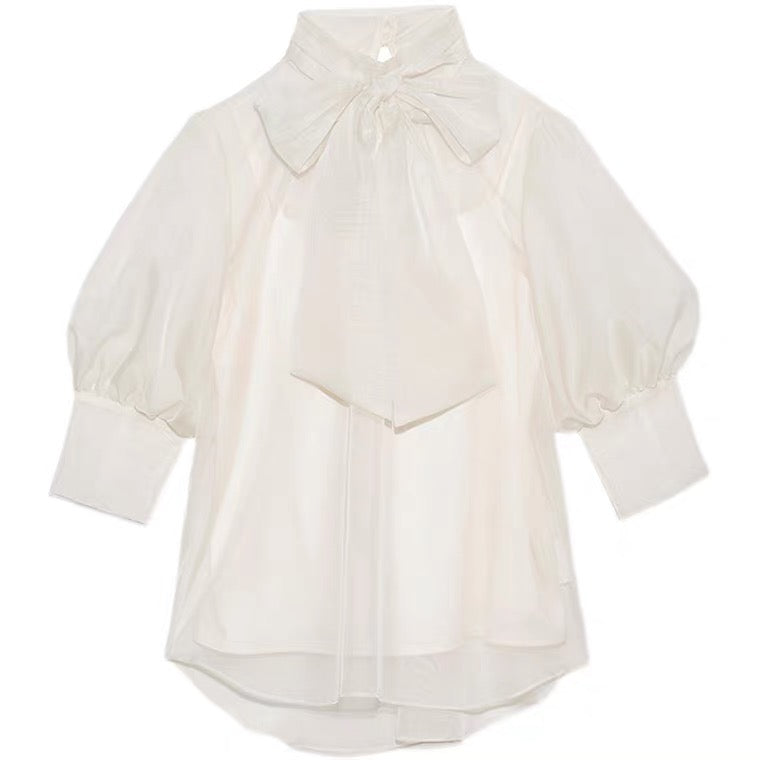 Tokyo girl Chiffon shirt blouse  long sleeve