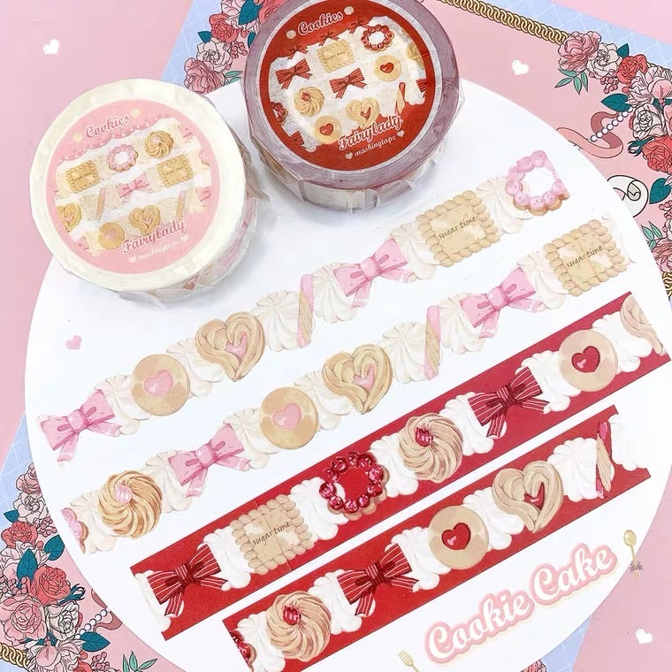 Japan Washi Tape Cookie cake