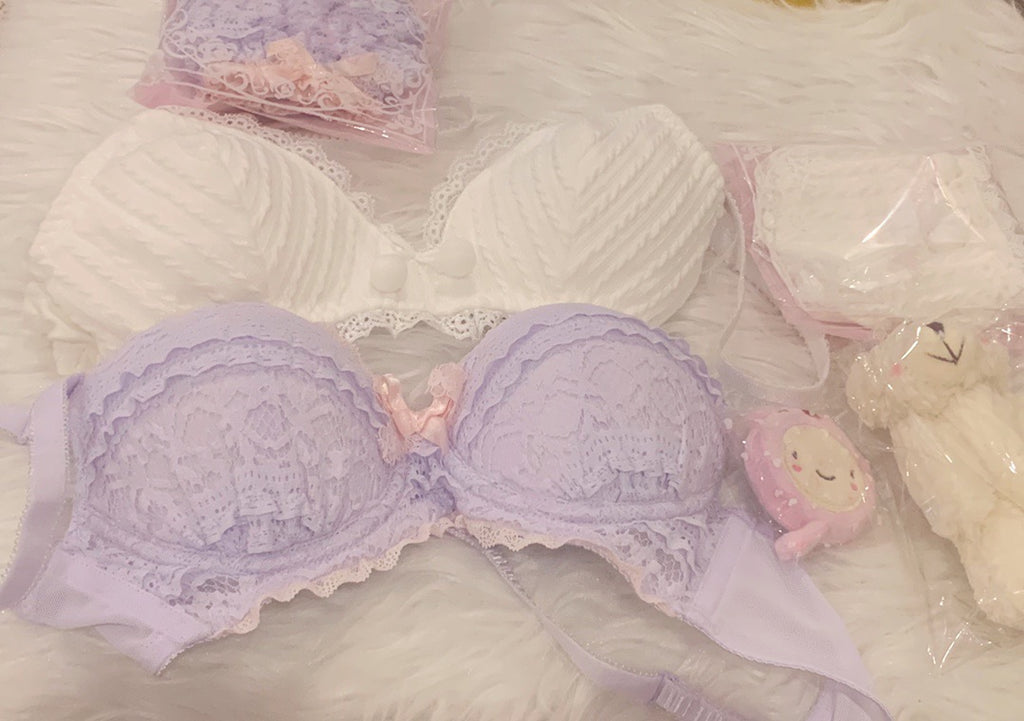 Day dream video tape bralette sets include panties