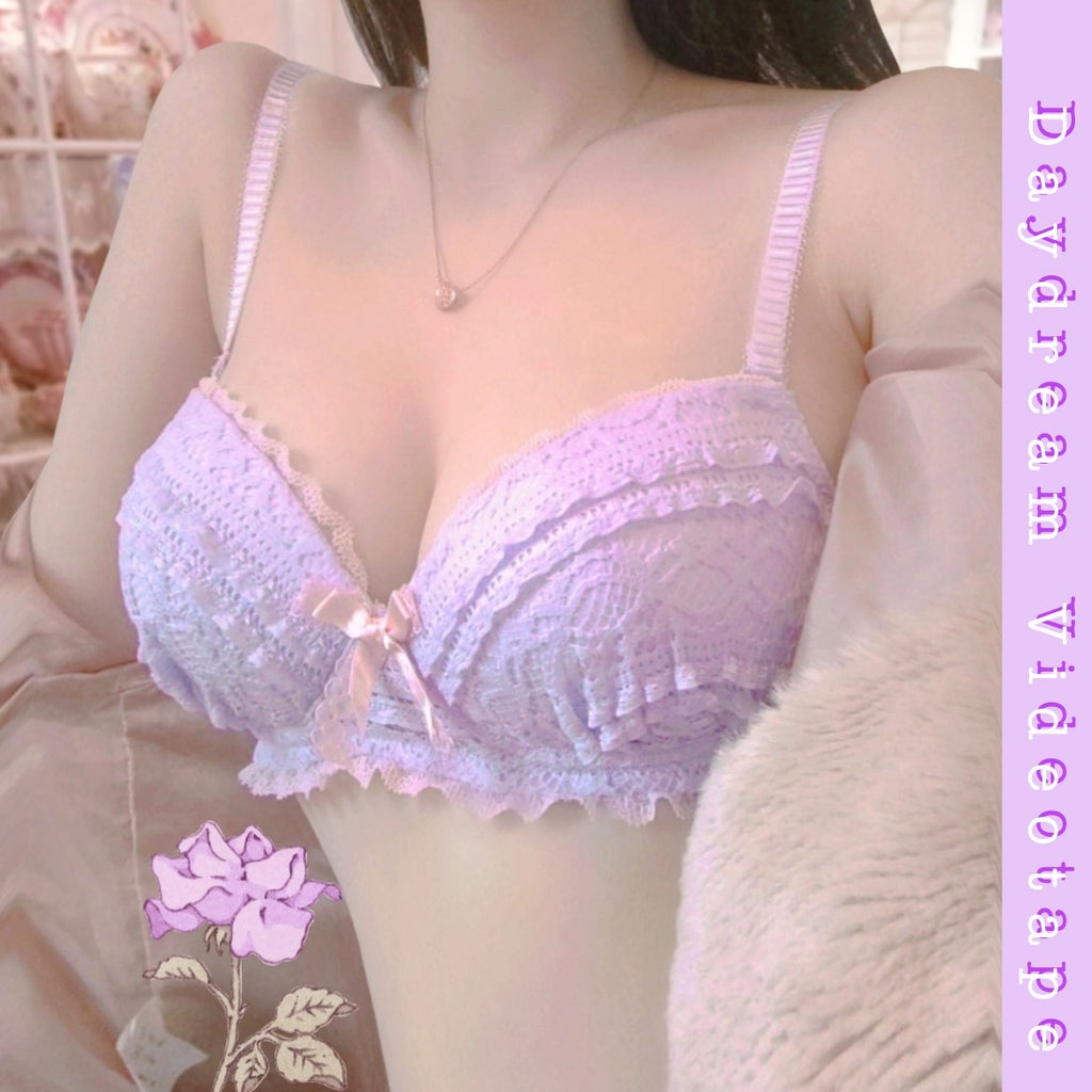 Day dream video tape bralette sets include panties