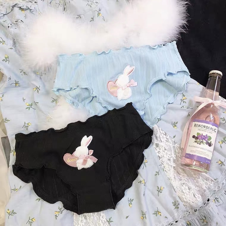 Little bunny love fluffy panties