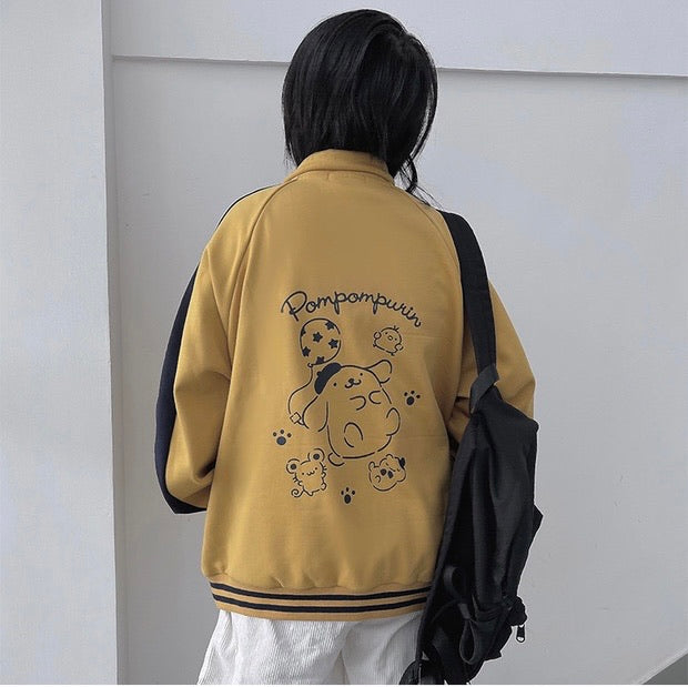 Pre-order sanrio collaboration extra fleece sportswear jacket