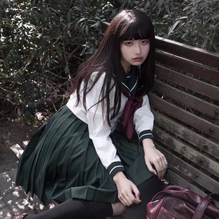 Inuyasha Kagome Higurashi (日暮 かごめ) same style Japan uniform skirt cosplay / daily