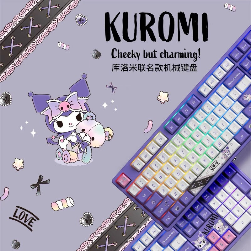 Kuromi Akko mechanical keyboard