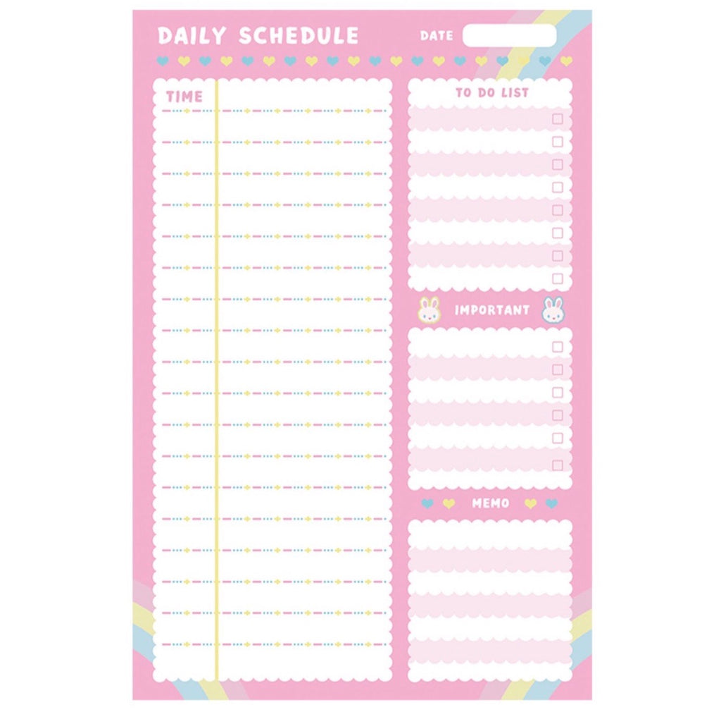 rabbit schedule set daily schedule weekly schedule monthly schedule