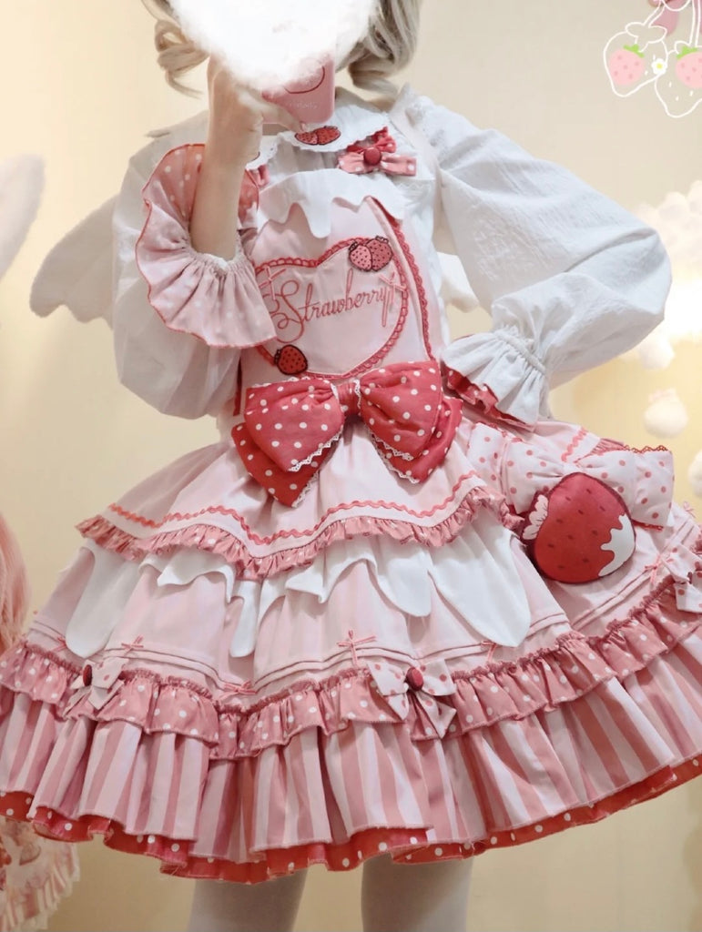 Strawberry creampie lolita dress premium