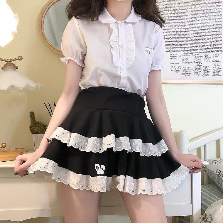 rabbit mini skirt