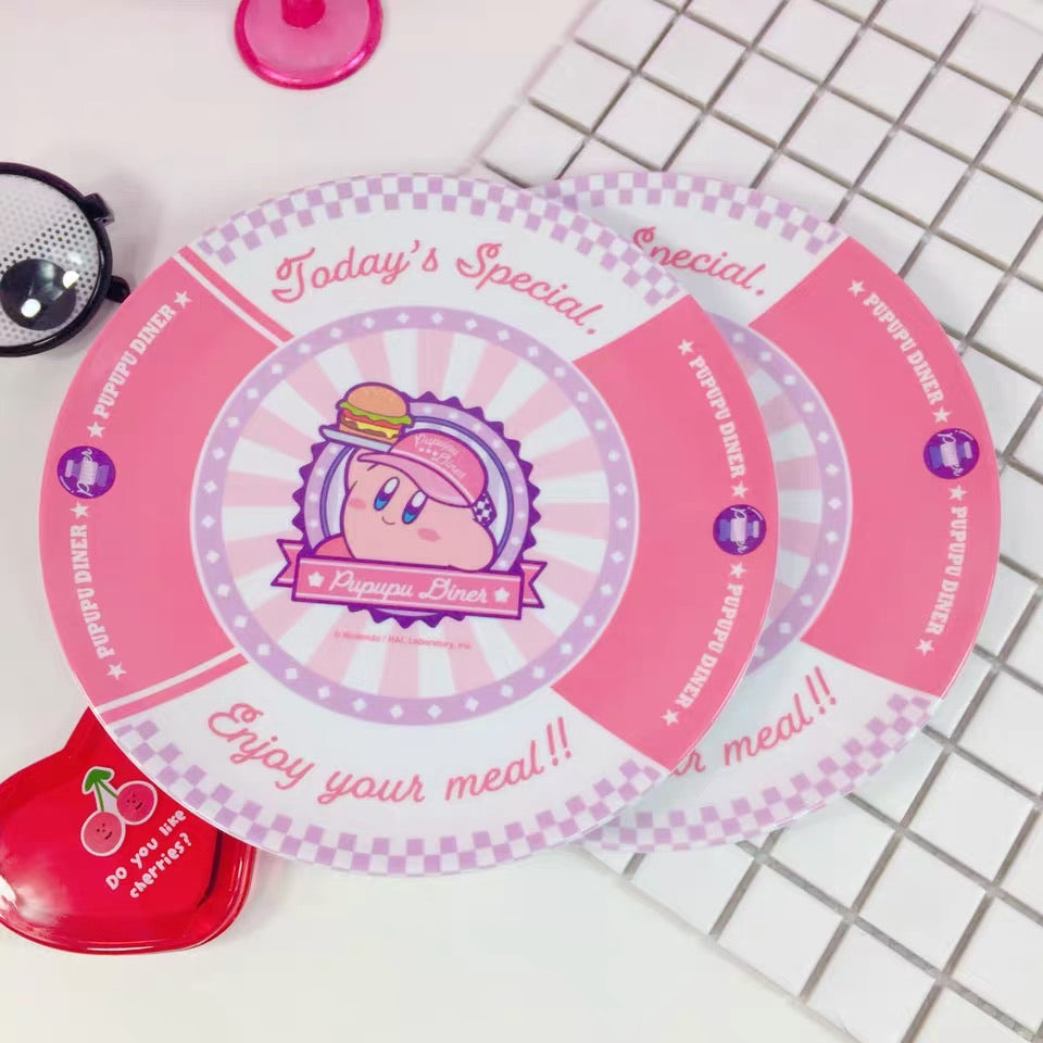 Kirby Nintendo plates - EverythingCuteClub