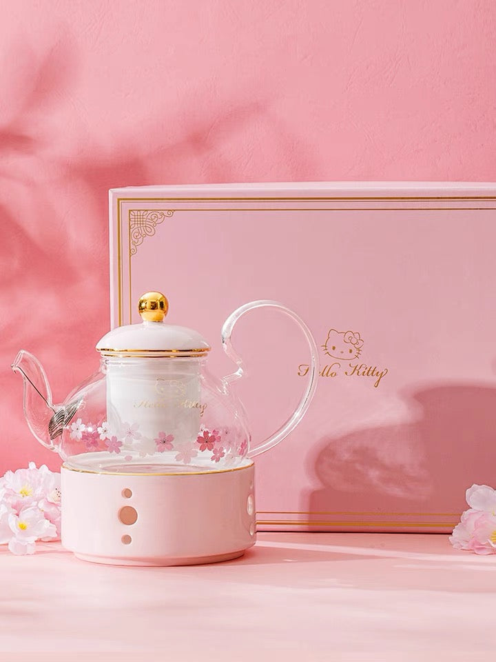 Hellokitty Sakura teapot set Pre-order