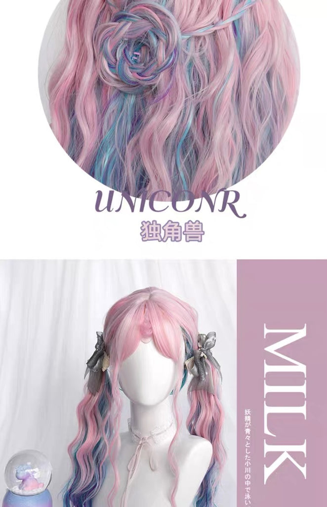 unicorn hair wigs