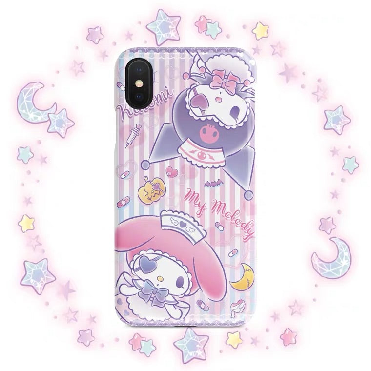 my melody & kuromi maid  / kuromi  phone case iPhone case Samsung case android
