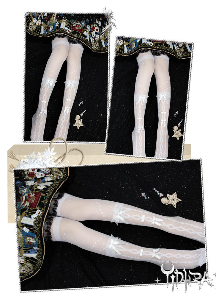 The song of floral wedding pantyhose stocking