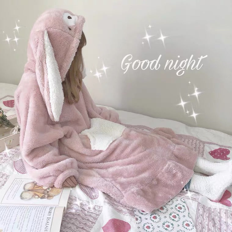 Sleepy bunny pyjamas pajamas