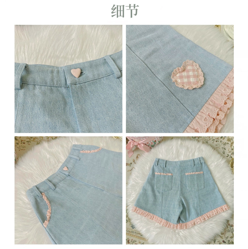 Pinky jeans short / long version