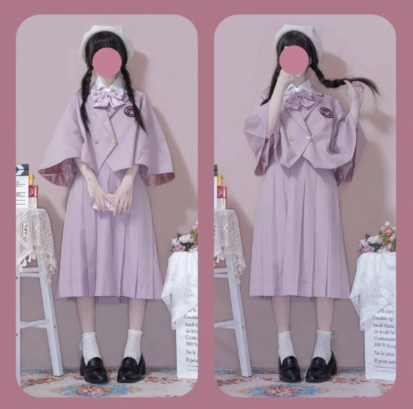 Sanrio collaboration cape / jumper skirt dress