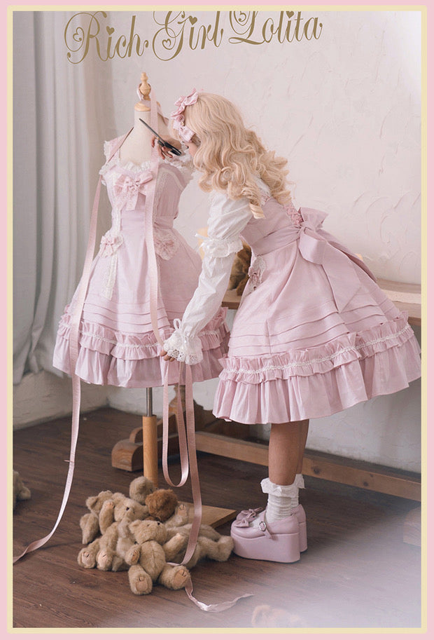 Pre-order Full of love dolly slip dress lolita fashion JSK