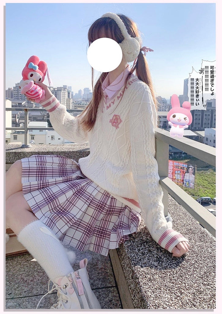 Pre-order Limited edition Sanrio collaboration twist sweater