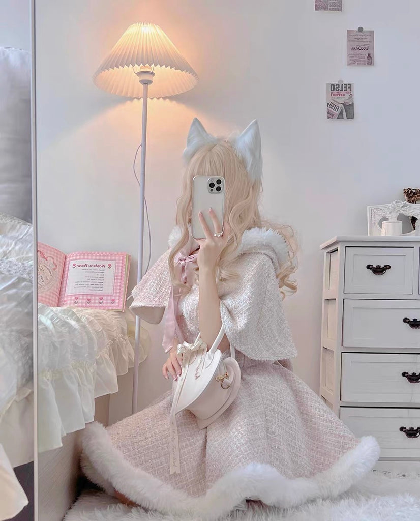 Foxy winter dress / cape