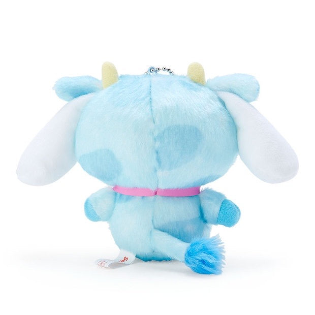 sanrio 2021 year of the ox ornament plush My Melody Cinnamoroll Kuromi Cow Costume Mini Plush Doll Mascot Holder Ox Sanrio