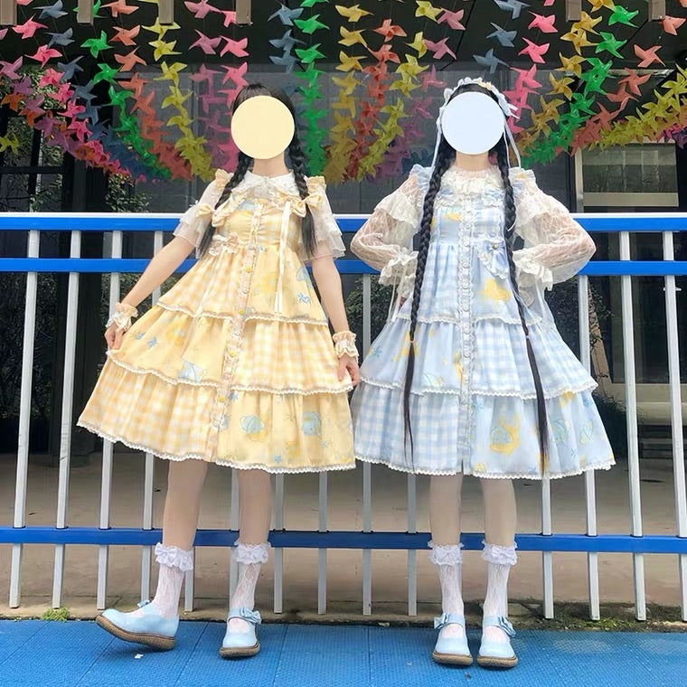 Pika rabbit dream Lolita dress plus kawaii plus size
