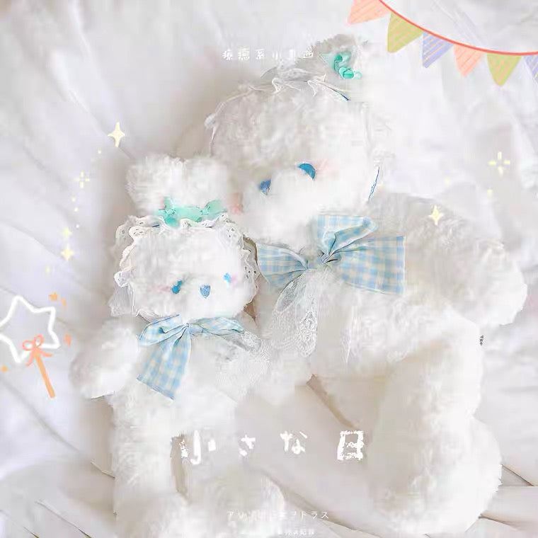 hug baby rabbit bear plushies stuffed toy