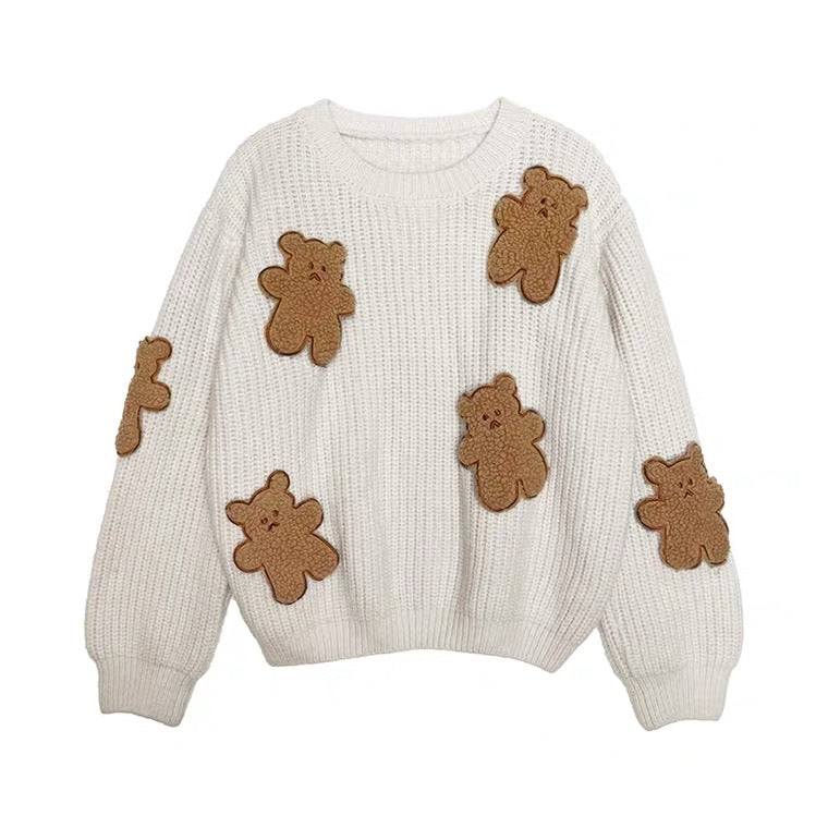 Caramel bear sweater
