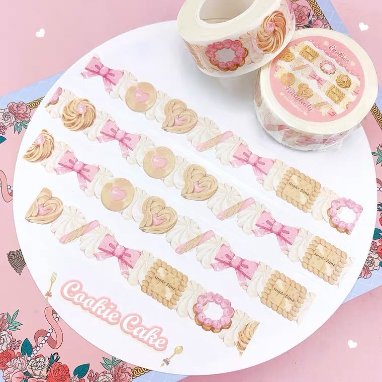 Japan Washi Tape Cookie cake